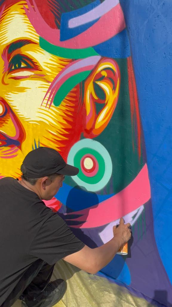 El arte urbano colombiano llega a Rusia con Óscar González “Guache” 