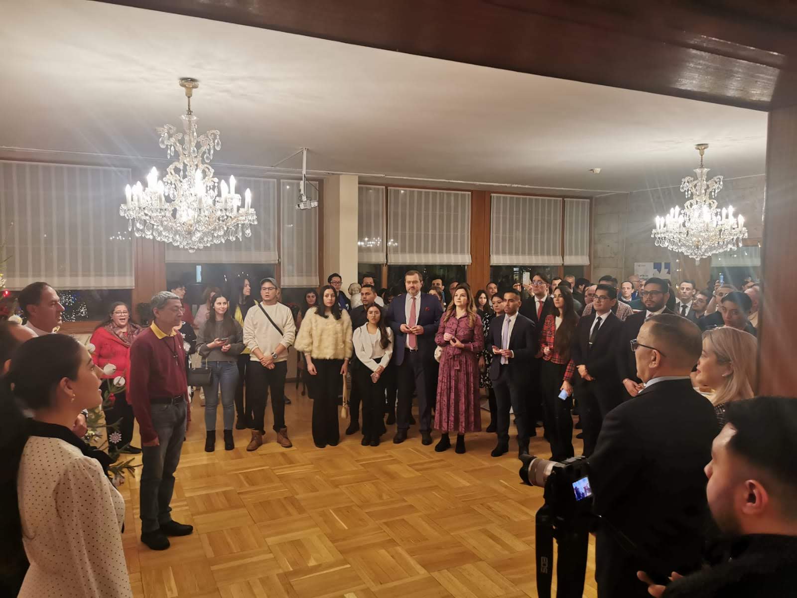 Comunidad colombiana en Rusia celebró el Día de las Velitas en el marco de actividades realizadas por la Embajada de Colombia