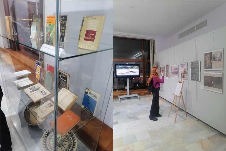 Ediciones de la Vorágine en varios idiomas, entre ellos el ruso. Foto: Embajada de Colombia