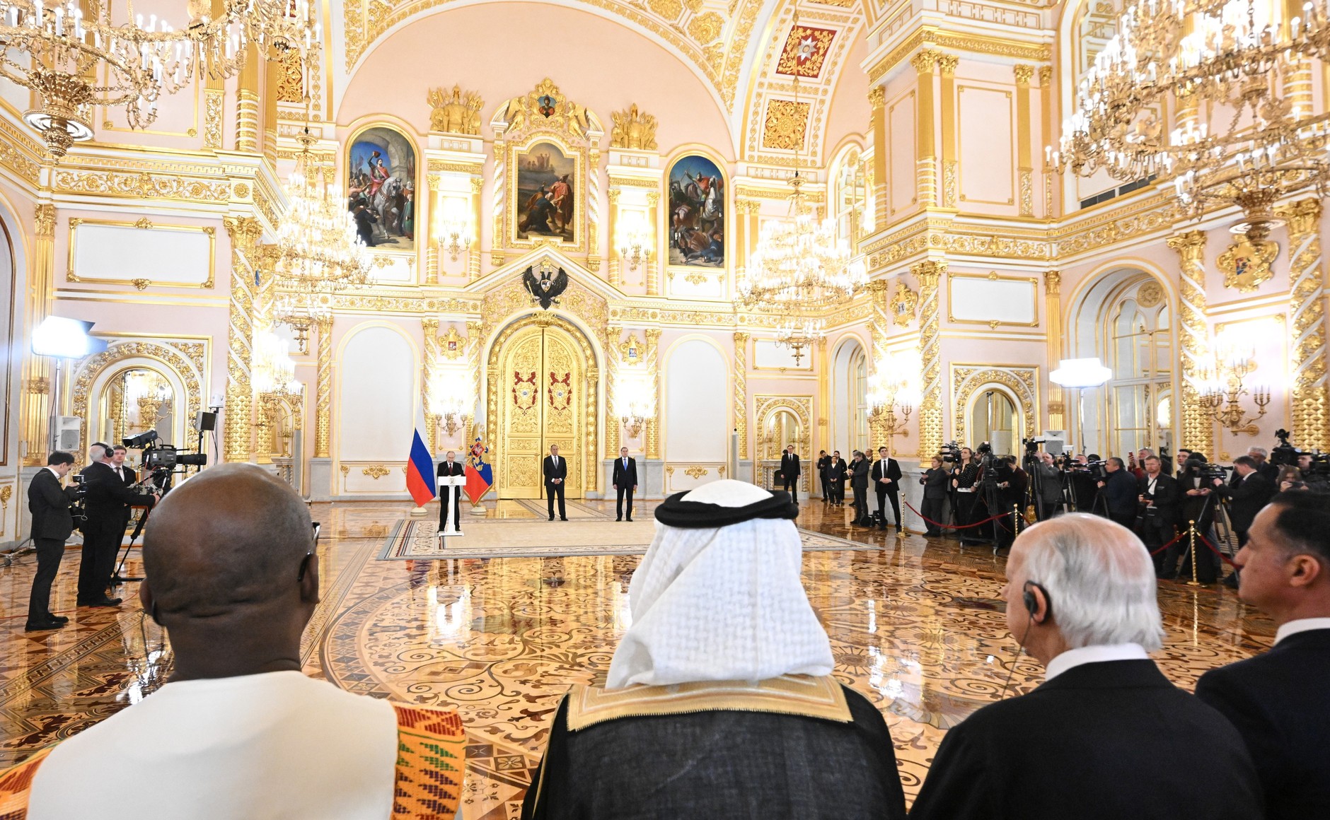 Embajador Jorge Ignacio Zorro Sánchez presentó sus cartas credenciales ante el Presidente de Rusia, Vladimir Putin