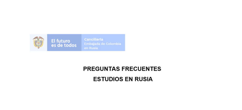 Preguntas frecuentes estudios en Rusia