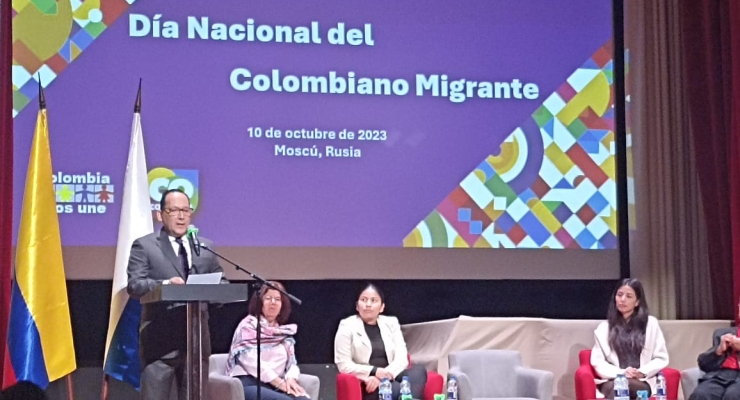 Los colombianos en Rusia se suman a la conmemoración del Día Nacional del Colombiano Migrante